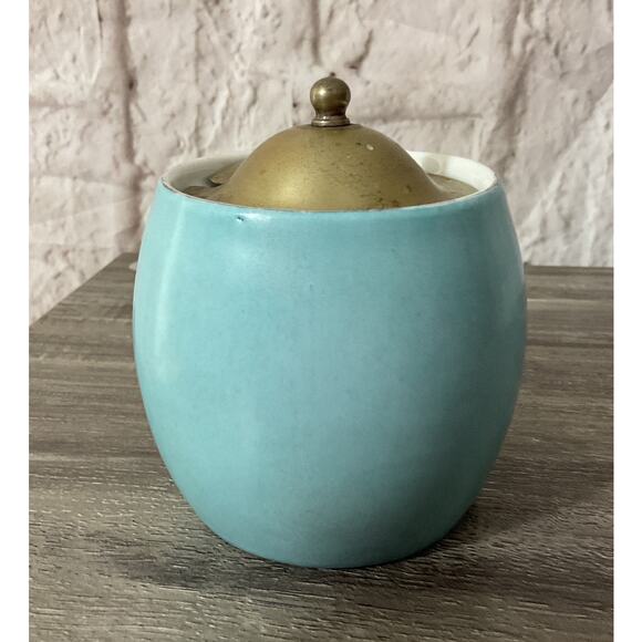 Antique Chichester Cathedral Porcelain Condiment Jar Jelly Keeper - Picture 3 of 7